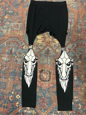 Killstar Black Leggings M Goth Punk